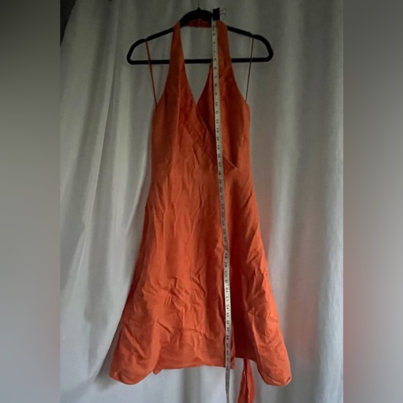 Nine West Orange Halter Dress, Polka Dot! - Picture 6 of 6